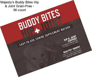 Majesty\'s Buddy Bites Hip & Joint Grain-Free - 56 count