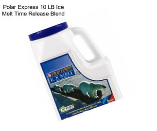 Polar Express 10 LB Ice Melt Time Release Blend