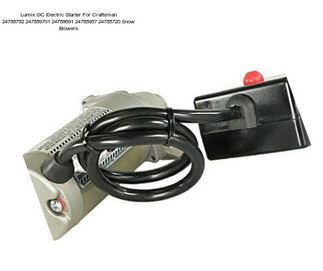 Lumix GC Electric Starter For Craftsman 24788782 247889701 24788691 24788957 24788720 Snow Blowers