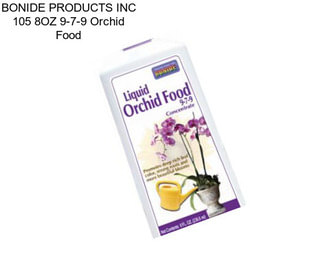 BONIDE PRODUCTS INC 105 8OZ 9-7-9 Orchid Food