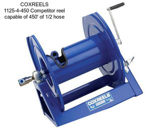 COXREELS 1125-4-450 Competitor reel capable of 450\' of 1/2\