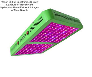 Ktaxon 96 Full Spectrum LED Grow Light Kits for Indoor Plant Hydroponic Panel Fixture All Stages of Plant Growth