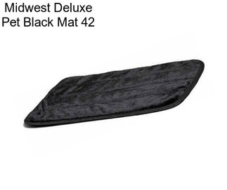 Midwest Deluxe Pet Black Mat 42\