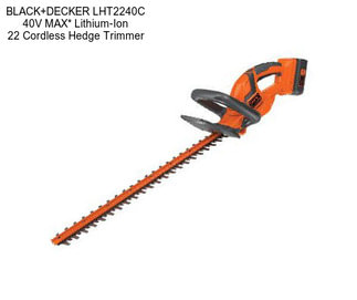 BLACK+DECKER LHT2240C 40V MAX* Lithium-Ion 22\