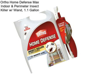 Ortho Home Defense Max Indoor & Perimeter Insect Killer w/ Wand, 1.1 Gallon