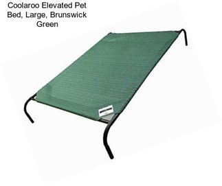 Coolaroo Elevated Pet Bed, Large, Brunswick Green