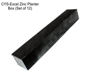 CYS-Excel Zinc Planter Box (Set of 12)