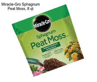 Miracle-Gro Sphagnum Peat Moss, 8 qt