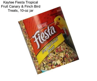 Kaytee Fiesta Tropical Fruit Canary & Finch Bird Treats, 10-oz jar