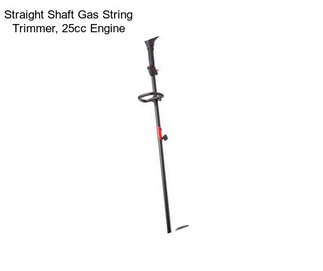 Straight Shaft Gas String Trimmer, 25cc Engine