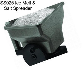 SS025 Ice Melt & Salt Spreader