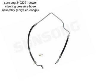 Sunsong 3402291 power steering pressure hose assembly (chrysler, dodge)