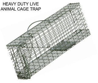 HEAVY DUTY LIVE ANIMAL CAGE TRAP