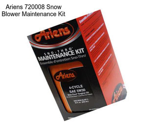 Ariens 720008 Snow Blower Maintenance Kit