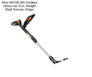 Worx WG160 20V Cordless Lithium-Ion 12 in. Straight Shaft Trimmer / Edger