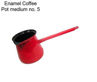 Enamel Coffee Pot medium no. 5