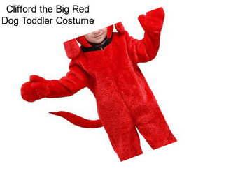 Clifford the Big Red Dog Toddler Costume