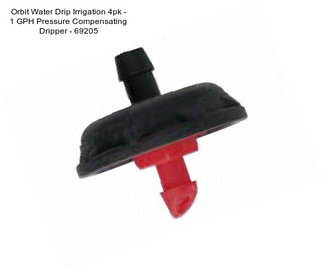 Orbit Water Drip Irrigation 4pk - 1 GPH Pressure Compensating Dripper - 69205