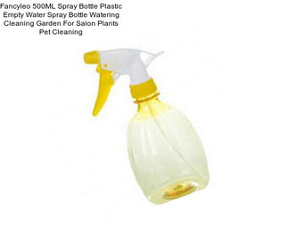 Fancyleo 500ML Spray Bottle Plastic Empty Water Spray Bottle Watering Cleaning Garden For Salon Plants Pet Cleaning