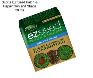 Scotts EZ Seed Patch & Repair Sun and Shade 20 lbs