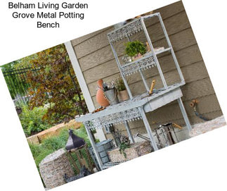 Belham Living Garden Grove Metal Potting Bench