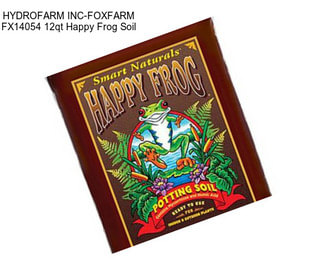 HYDROFARM INC-FOXFARM FX14054 12qt Happy Frog Soil