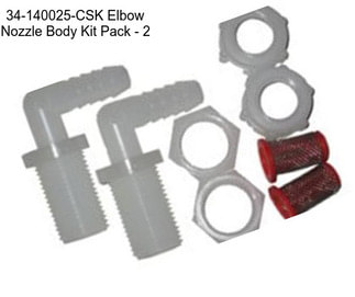 34-140025-CSK Elbow Nozzle Body Kit Pack - 2