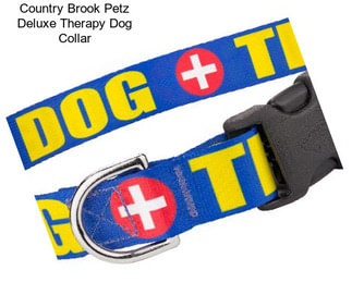 Country Brook Petz Deluxe Therapy Dog Collar