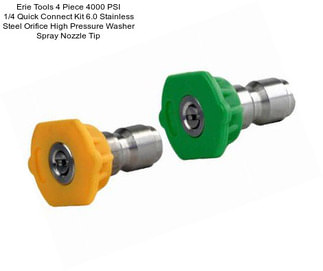 Erie Tools 4 Piece 4000 PSI 1/4\