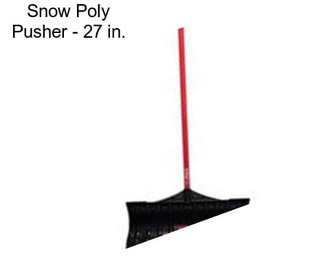 Snow Poly Pusher - 27 in.