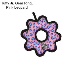 Tuffy Jr. Gear Ring, Pink Leopard