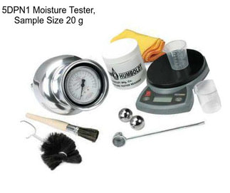 5DPN1 Moisture Tester, Sample Size 20 g