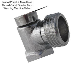 Lasco IP Inlet X Male Hose Thread Outlet Quarter Turn Washing Machine Valve