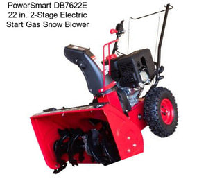 PowerSmart DB7622E 22 in. 2-Stage Electric Start Gas Snow Blower