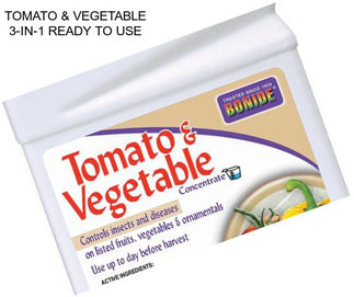 TOMATO & VEGETABLE 3-IN-1 READY TO USE