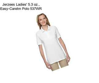 Jerzees Ladies\' 5.3 oz., Easy-Caretm Polo 537WR