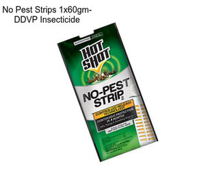 No Pest Strips 1x60gm- DDVP Insecticide