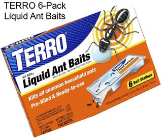 TERRO 6-Pack Liquid Ant Baits