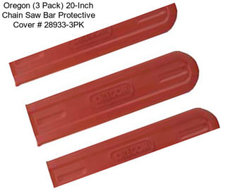 Oregon (3 Pack) 20-Inch Chain Saw Bar Protective Cover # 28933-3PK
