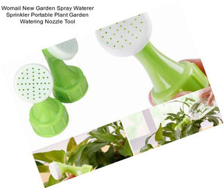 Womail New Garden Spray Waterer Sprinkler Portable Plant Garden Watering Nozzle Tool