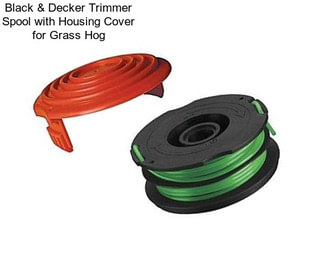 Black & Decker Trimmer Spool with Housing Cover for Grass Hog