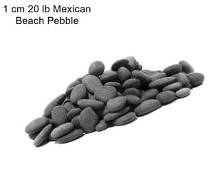1 cm 20 lb Mexican Beach Pebble