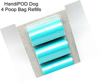 HandiPOD Dog 4 Poop Bag Refills