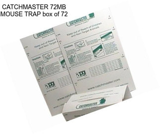 CATCHMASTER 72MB MOUSE TRAP box of 72