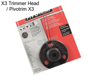 X3 Trimmer Head / Pivotrim X3