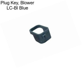 Plug Key, Blower LC-Bl Blue