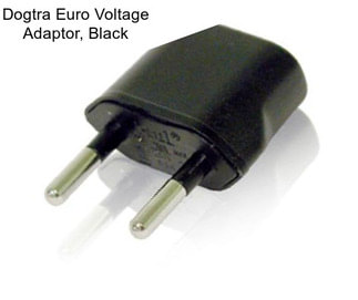 Dogtra Euro Voltage Adaptor, Black