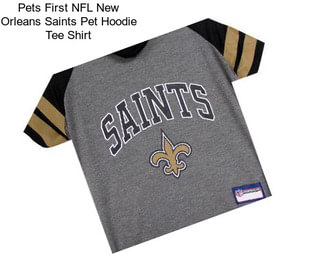 Pets First NFL New Orleans Saints Pet Hoodie Tee Shirt