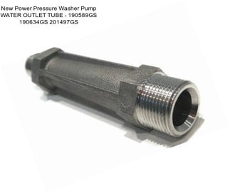 New Power Pressure Washer Pump WATER OUTLET TUBE - 190589GS 190634GS 201497GS