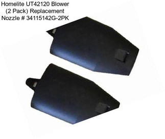 Homelite UT42120 Blower (2 Pack) Replacement Nozzle # 34115142G-2PK